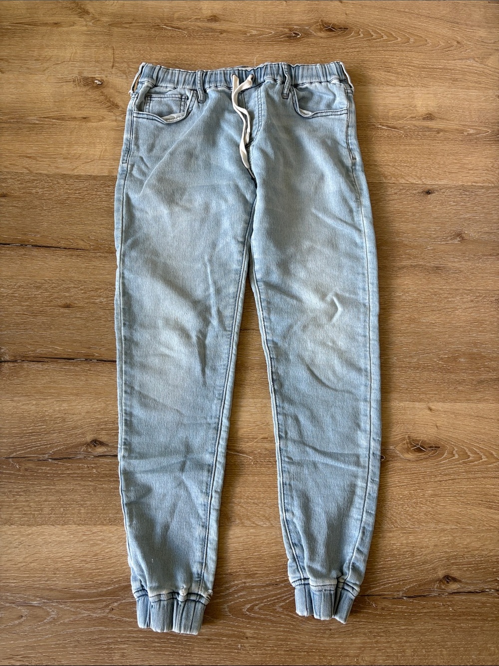 Bullhead Light Blue Denim Joggers